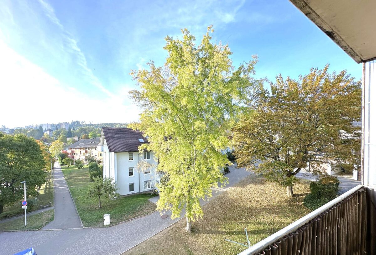 Ausblick Balkon