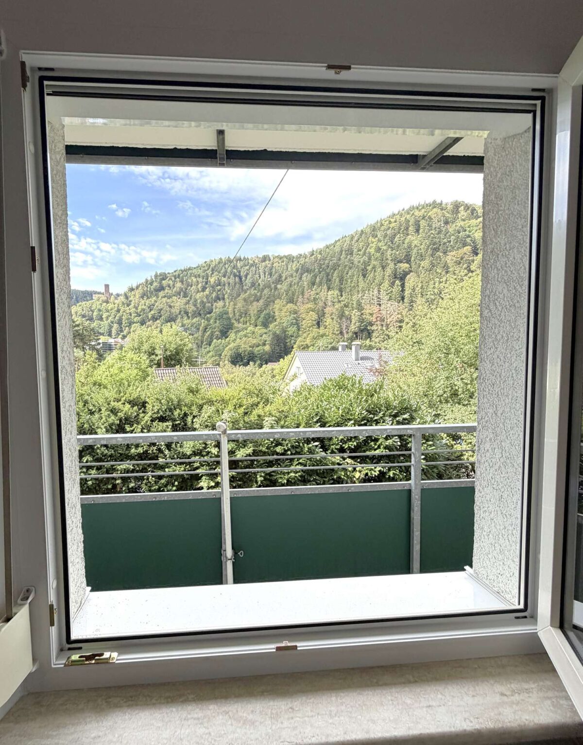 Ausblick Wohnzimmer